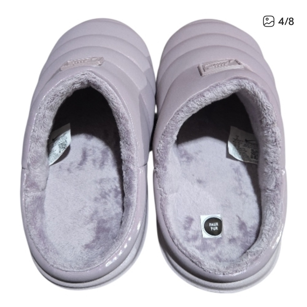 Nike Woman’s Burrow SE Slippers BRAND NEW Sz 7 Lt Violet Ore - Picture 6 of 7